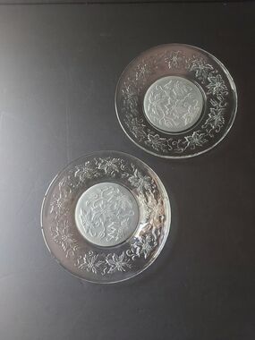 Princess House Fantasia Salad Plates (2)